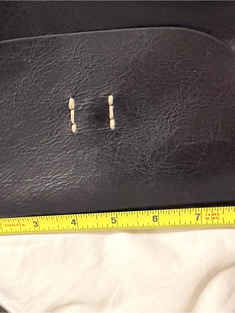Kelsi Dagger Black Leather Flap Everyday wear Crossbody - Picture 10 of 14